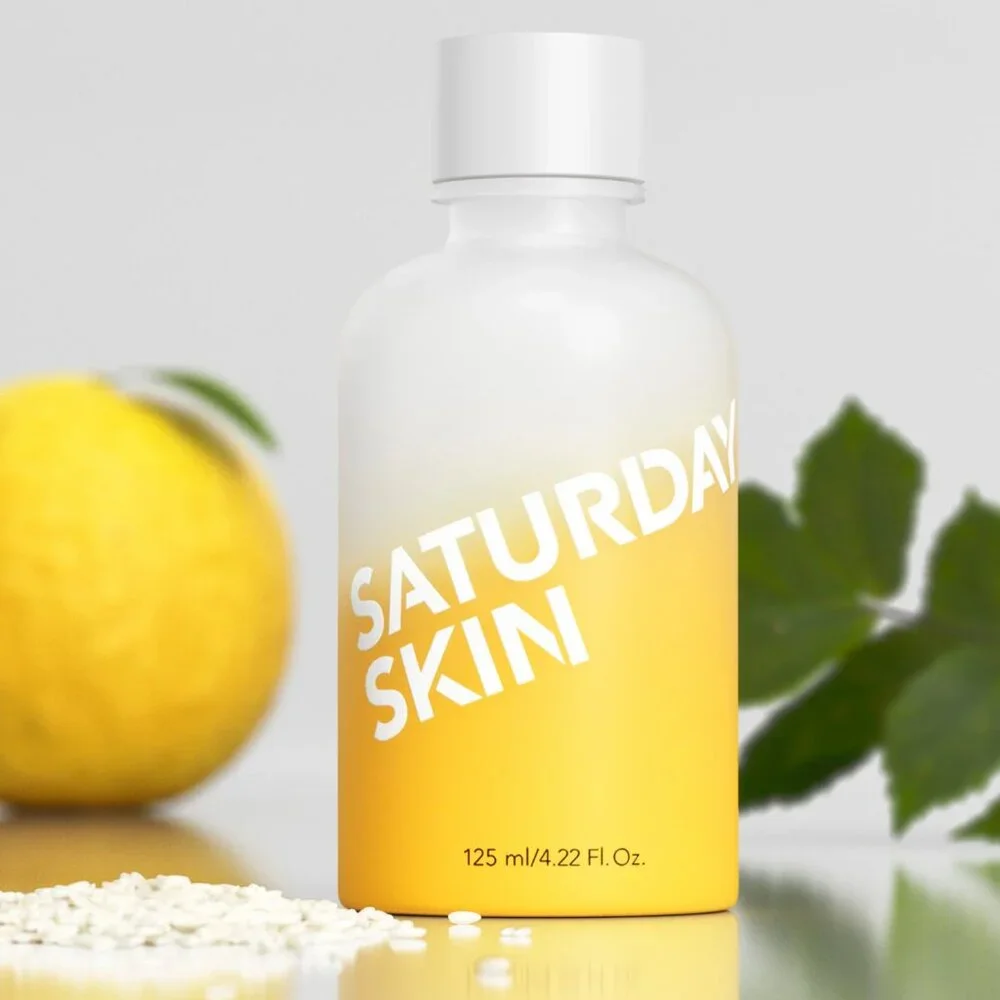 Saturday Skin Yuzu Vitamin C Brightening‎ Toner 125ml New Sealed Glow K-Beauty
